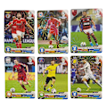 Miniatyrbillede 7 af 8: 288 stk Fodboldkort Stjerner Flashkort Samling 3D Fodbold C Packing box random