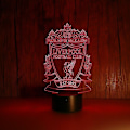Miniatyrbild 2 av 5: 3D LED-nattlampa Liverpool Football Club Barnrum Nattlampa Anime-lampa