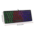 Miniatyrbild 5 av 5: 64 Tangenter USB Kabelanslutet True RGB Bakgrundsbelyst Gamingtangentbord 60% Vetenskapligt för Tangentlayout Ultra-Kompakt Tangentbord för PC-Gamers