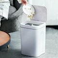 Miniatyrbild 4 av 5: 16L automatisk soptunna med sensor Automatisk soptunna Rörelsedetektor (Vit)