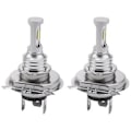 Miniatyrbilde 2 av 5: 2 X H4 9003 Hb2 6000k Super Hvite Csp Led Pære Sett
