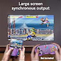Miniatyrbillede 3 af 5: X6 Retro Spillekonsol 3,5 tommer IPS Skærm Bærbar Håndholdt Spillekonsol Retro Arkade Understøtter 11 Emulatorer Børnegaver 32G B