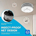 Miniatyrbild 3 av 5: Inbyggd 10-års Batteri Rökdetektor WiFi Funktion Tuya Smart Home Vardagsrum Barnrum Kök Butik Brandvarnare