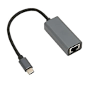 Pikkukuva 5 / 5: USB C - RJ45 Ethernet -sovitin 1 Gbps vakaa yhteys, ei vaadi ohjainta, kompakti ja kannettava Ethernet-sovitin kotitoimistoon