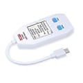 Miniatyrbilde 4 av 4: USB Strømmåler LCD USB Tester Detektor Voltmeter Amperemeter Digital Strømkapasitetstester (UT658C)
