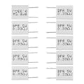 Miniatyrbilde 1 av 5: 10 stk 0.33R 5 for W 5% Sementmotstand 0.33R 0.33Ohm Ikke-induktiv Motstand BPR