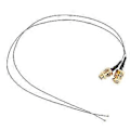 Miniatyrbilde 4 av 5: Geore 2x8dbi Dual Band M.2 Ipex Mhf4 U.fl Kabel Til Rp-sma Pigtail Wifi Antenne Sett For Ax210 Ax200 9260 9 Hwy