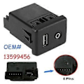 Miniatyrbilde 1 av 4: For Opel a Audio Auxiliary AUX Jack USB Ladeport Modul Socket 13599456