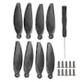 Miniatyrbilde 1 av 5: Karbonfiber Propellblad Erstatningstilbehør For Dji Mavic Mini 2 Drone Svart