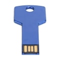 Miniatyrbild 5 av 5: Blått USB-minne Nyckelform USB-minnesenhet Plug and Play U-disk för datorbilanvändning 64GB