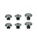 Pikkukuva 3 / 5: Metallinen joystick-sarja Edge-pelikonsolille, joystickin takasiivekkeet, liipaisimet, painikkeet F:lle