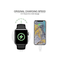 Miniatyrbillede 4 af 5: Ur Watch-oplader, Opgraderet 2-i-1 Lynkabel Med Iphone, Ipad Og Air Pod, Hurtig Iphone Watch-oplader 3,3ft Magnetisk Opladningskabel, Wirel