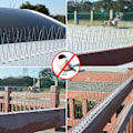 Miniatyrbillede 5 af 5: Rustfrie stål fuglespik i stål Fuglespik Dueforsvar Fuglerepellent Anti Due Spikes Anti Krager Perfekt afskrækkende effekt Agai