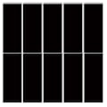 Miniatyrbillede 1 af 5: Sorte Infusible Transfer Ink Ark, 10 Stk. 11,5 cm X 30,5 cm Forudprintet Sublimeringspapir Til Di