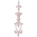 Miniatyrbillede 2 af 5: 1x Udskåret Er Onlay Applikation Ubehandlet Ramme Mærkat Hjem R 25x6cm