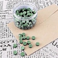 Miniatyrbilde 2 av 5: Seglvoksperler, 200 stk. Voksseglperler, Voksseglsett Grønn Vokssegl For Voksstempel Forsegling Og