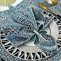 Miniatyrbillede 2 af 5: 6 stk. Dragonfly Servietring, servietring til bryllup, spisebord, fest, daglig brug, jul, taksigelse