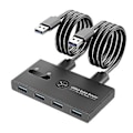 Pikkukuva 1 / 5: Usb 3.0 S 2 sisään 4 ulos Kvm Doc Stat Tulostimen jakaminen Ce Mdapter Kvm-muunnin