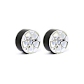 Miniatyrbilde 1 av 5: 2 stk. for Scx10 90046 4 1/10 Klatrebil 1.9-tommers Felg Passer for 1.9-tommers