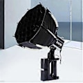 Miniatyrbillede 1 af 5: 30 cm ottekantet softbox mini Bowens mount hurtigudløser honeycomb grid softbox til ZU60 eller M60 COB fill light studio