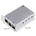 Miniatyrbild 4 av 5: Aluminium Silver Svart Skyddande Fodral / Låda / Kapsling för Raspberry Pi 4B