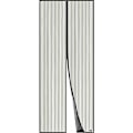 Miniatyrbillede 1 af 5: Magnetisk skærmdør, netgardin, magnetisk top-til-bund-forsegling lukker automatisk, hold frisk luft inde (90x200 cm, sort)