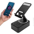 Pikkukuva 3 / 5: Matkapuhelinjalusta Bluetooth-kaiuttimella, 360 astetta kääntyvä, liukumaton matkapuhelinjalusta langattomalla Bluetooth-kaiuttimella kotiin ja matkoille