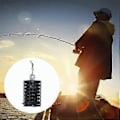 Miniatyrbilde 3 av 5: 10 stk. Runde Fiskeredskaper Fôrkurver Bur Jern Fiske Lokkemiddel Bur Kurv Falle Lokkemiddelholder Fiskeagn Bur Fôrkurver 30G