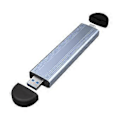 Pikkukuva 1 / 5: M.2 SSD Kotelo M.2 - USB 3.1 Gen 2 10Gbps NVME SSD Kotelo Kaksoisliitäntäinen Inline SSD Kotelo Tukee NVME Protokollaa