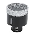 Miniatyrbillede 5 af 5: Vakuumloddet Diamant Borekrone Bor Hul Sav Åbner til Marmor M14 Sort 50mm