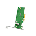 Pikkukuva 1 / 5: Pci-e X4 - Ahci -sovitinkortti Pcie-laajennuskortti Työpöydän laajennus Joutokäynnillä oleva Ssd-luku- ja kirjoituskortti