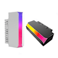 Miniatyrbillede 1 af 5: 2 stk. Atx 24 Pin Til 90 Argb Stik Adapter Til Pc Mainboard Mboard - Kabel Konnektor Diy M