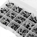 Miniatyrbillede 4 af 4: 600 stk. Transistor Sortimentssæt NPN TO-92 PNP 2N2222-S9018 Straight Plug Transistor