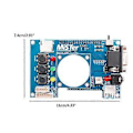 Pikkukuva 5 / 5: Manuaalinen hitsausjatkolevy Mister FPGA IO -levysarjan lisävarusteille Terasic DE10-Nano FPGA -levylle 3,5 mm:n sarja