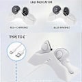 Miniatyrbillede 2 af 5: Til 3/Quest 3S Controller Opladningsholder, Hurtig Opladningsstation Opladningsdock Controller VR Tilbehør