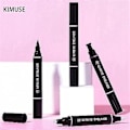 Miniatyrbild 3 av 5: Dubbelhuvud Vattentät Eyeliner Penna Ögonmakeup (2 st/set) Brun
