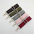 Miniatyrbillede 2 af 5: Skulderrem Justerbar Udskiftning Bred Håndtaske Crossbody Taske Lærredsrem