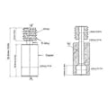 Miniatyrbillede 2 af 4: 5 STK Bimetal Varmebryder Ti Legering Kobber Varmebryder Udskiftning til Prusa I3 MK3 MK3S 3D Printer Glat
