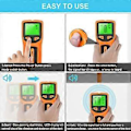 Miniatyrbillede 2 af 4: 5 i 1 Stud Finder med High Definition LCD-display og Lydalarm Vægscanner Vægdetektor til Træ AC-ledning Metal Stud Detektion