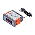 Miniatyrbillede 1 af 4: Temperaturregulator Digital Mikrocomputer Termostat Kølekontrolkontakt 24V