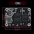 Miniatyrbillede 5 af 5: Programmerbart Computer CB1 Core Board Erstatter PI4B for Raspberry Pi Bundkort CM4 Klipper Firmware 1.5GHz for Linux