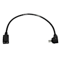 Miniatyrbild 3 av 4: -usb 5 Pin Till Fe Ner 90 De Förlängningskabel Adapter