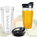 Miniatyrbilde 4 av 5: 24oz Erstatningskopper Kompatible For Ninja Nutri Bn401, Bn701, Ss101, Bn400, Bn800, Bn801 Blender
