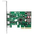 Pikkukuva 1 / 4: 2 Portin USB PCI-E X1 X4 X8 X16 Riser-kortti USB 3.1 -sovitinkortti pöytätietokoneelle