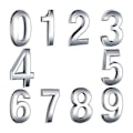Pikkukuva 1 / 5: 10 kpl - Oven numerot Postilaatikon numerot Osoitenumerot Asuntoon ja