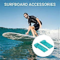 Miniatyrbilde 4 av 5: 6 stk. høykvalitets surfebrettfinnebrakett, finnebase, pinnefinneholder, surfebretttilbehør, finnebrakett blå