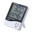 Miniatyrbild 1 av 4: Ndoor Rum LCD Elektronisk Temperatur Luftfuktighetsmätare Digital Termometer Hygrometer Väderstation Väckarklocka,, Tangrui