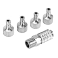 Miniatyrbillede 4 af 5: Airbrush afbryder kobling frigivelse montering adapter med 5 han fittings, 1/8 tommer M-F