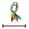 Pikkukuva 5 / 5: Täydellinen Deluxe-sarja USB-kaapelilla ja Dupond-alligaattoripihdeillä Makey:lle