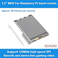Miniatyrbilde 2 av 5: 3.2 Tommers Mhs For Raspberry Pi 3b+/4b Skjerm Tft Berøringsskjerm
